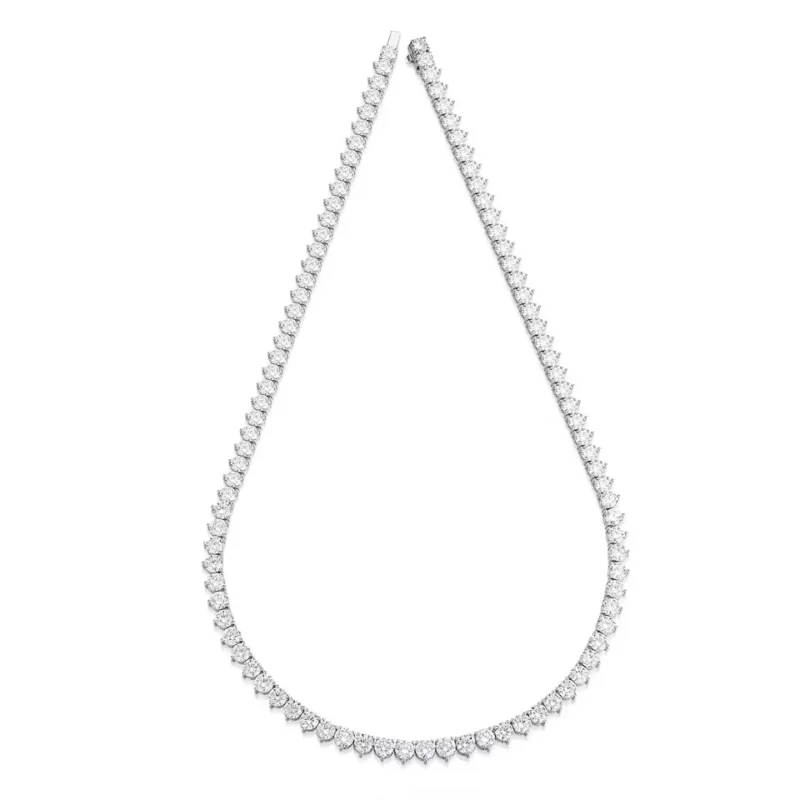 21ct21ct Lab Diamond + 27g 18K Solid Gold Necklace